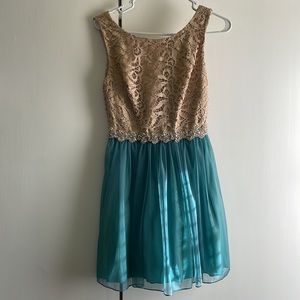 Beautiful formal dress with lace